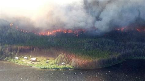 B C Wildfires Prompt New Evacuation Orders British Columbia Cbc News