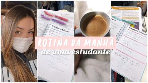 Rotina Da Manh De Uma Estudante Realzona Aulas Presenciais Youtube