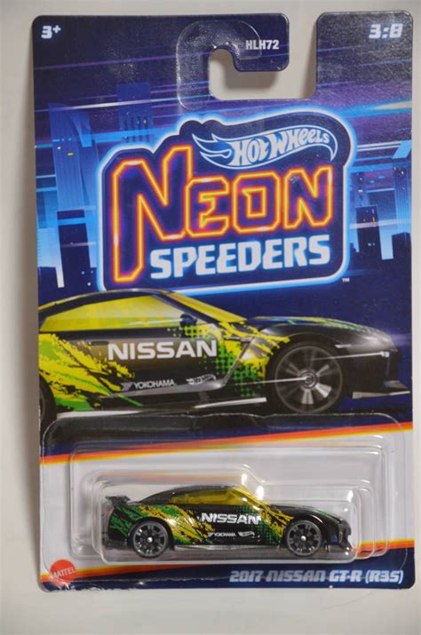 Yahoo オークション Hot Wheels 2023 NEON SPEEDERS 2017 NISSAN SKY