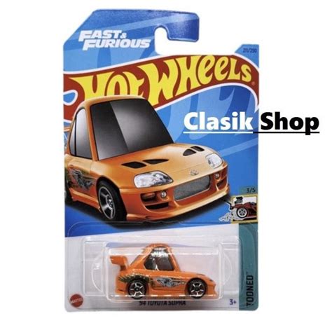 Jual Hot Wheels Toyota Supra Tooned Hotwheels Shopee Indonesia
