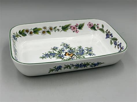 Royal Worcester Herbs – Small Roaster Dish. | Replace Your Plates