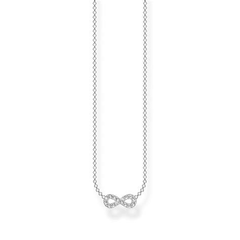 Thomas Sabo Halssmykke I S Lv Med Zirkonia Infinity Symbols Of