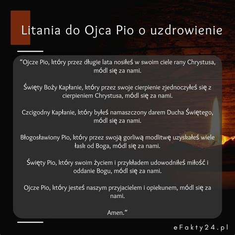 Wyjątkowe modlitwy do Ojca Pio o zdrowie o uzdrowienie bliskiej