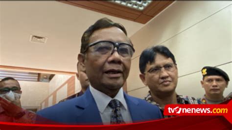 Putusan PN Jakpus Soal Penundaan Pemilu Dibatalkan Mahfud MD Beri Selamat