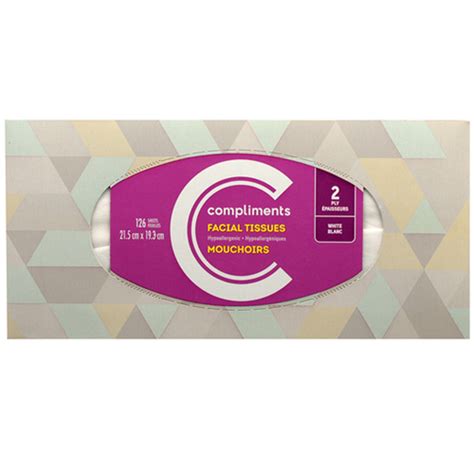 Facial Tissue2 Ply 126 Sheets Complimentsca