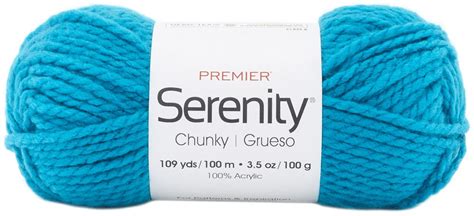 Premier Serenity Chunky Yarn Solid Teal