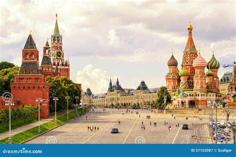 kremlin  cathedral  st basil   red square  moscow