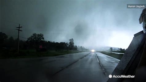 Monster Wedge Storm Chaser Takes On Wedge Tornado Wmaz