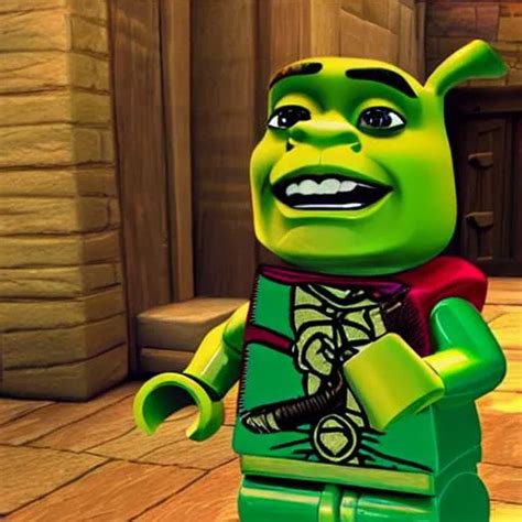 LEGO SHREK | OpenArt