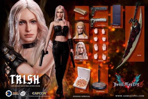 Коллекционная фигурка Devil May Cry Trish подвижные фигурки(30CM ...