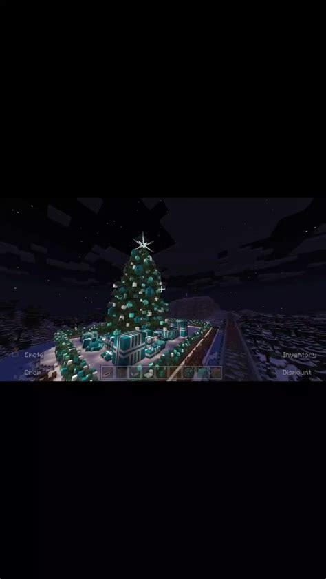 Christmas Tree And Note Block Jingle Rminecraft