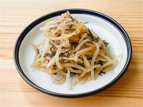 【野菜ひとつ】もやしの塩昆布サラダ 週末の作り置きレシピ