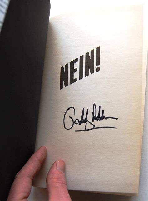 Nein!: Standing up to Hitler 1935-1944, Signed by Ashdown, Paddy: Fine ...