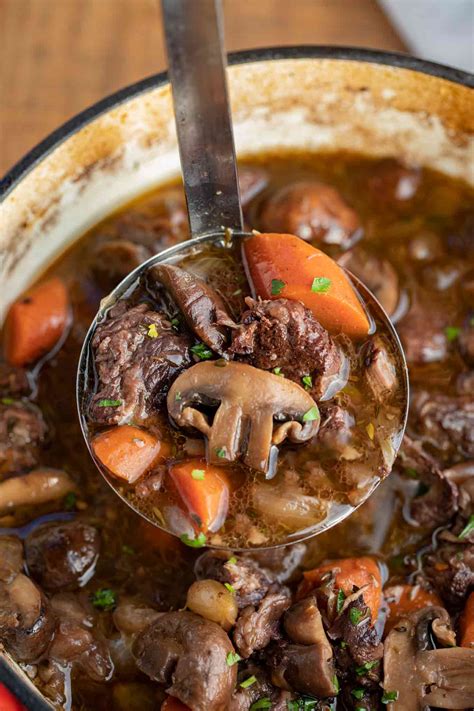 Beef Bourguignon - Dinner, then Dessert