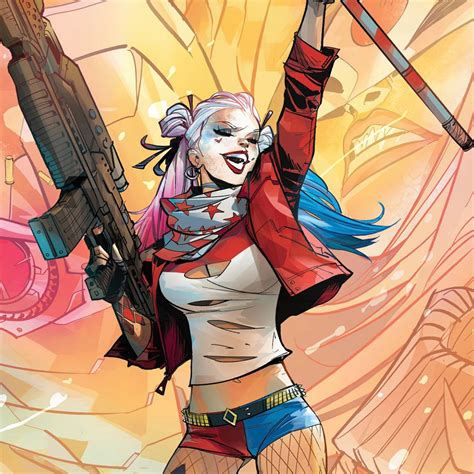 X Harley Quinn Comic Art Ipad Pro Retina Display Hd K