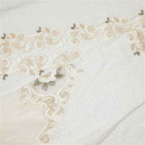 Floral Bridal Bathrobe Set Rezlan Uae