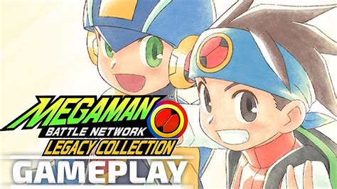 MegaMan Battle Network Legacy Collection Vol 1 Gameplay Switch