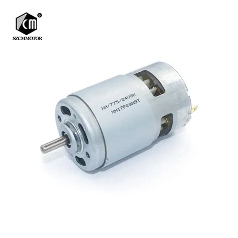 775 Dc 12v 24v Electric Spindle Motor Ball Bearing High Speed Large