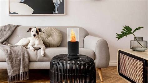 Беспроводная колонка Audioblock The Flame: настольный Bluetooth-факел ...
