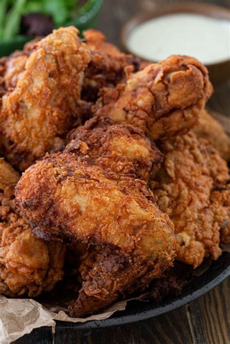 The Crispiest Fried Chicken Recipe Olivias Cuisine