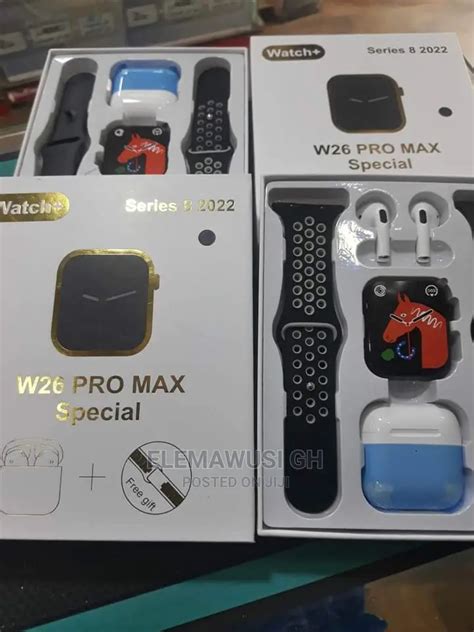 W26 Pro Max Special Smart Watch (Series 8) in Achimota - Smart Watches ...