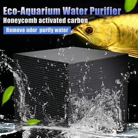 eco aquarium water purifier cube filter activated grandado