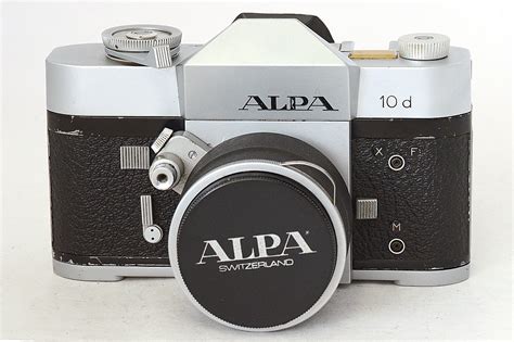 Alpa 10D 10 D Chrom Mit Kern-Macro-Switar 50mm F1.8 Ar Kappen E ...
