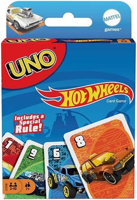Juego De Cartas Uno Juego Hot Wheels Yaxa Colombia