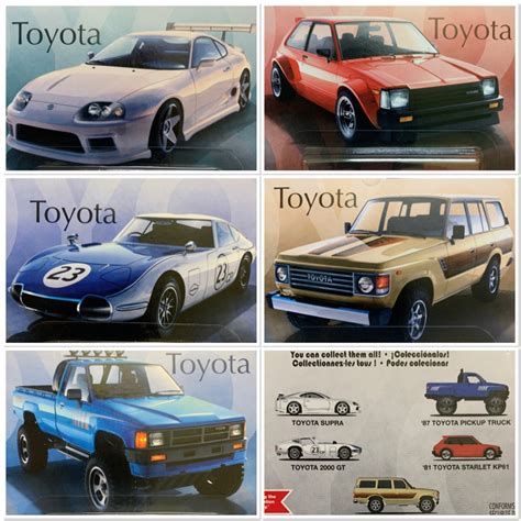 Hot Wheels Premium Car Culture Toyota Set Supra Starlet Landcruiser Shopee Malaysia