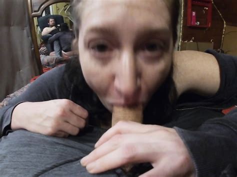 Footjob And Blowjob Tease With MILF