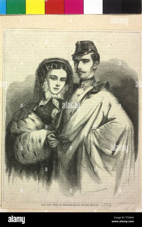 Emperor Franz Joseph I And Empress Elisabeth Of Austria Banque De