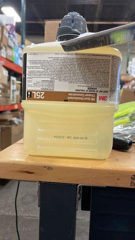 3m Hb Quat Disinfectant Cleaner Concentrate Live And Online Auctions