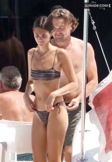 Vittoria Ceretti Sexy Seen With Leonardo Dicaprio Showing Off Her Hot Bikini Body At Sardinia