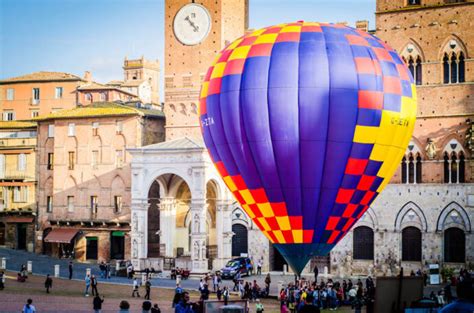 Hot Air Ballon Rides In Siena Balloon In Tuscany