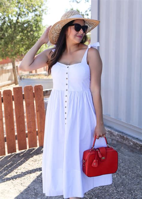 Little White Dress For 4th Of July Lil Bits Of Chic