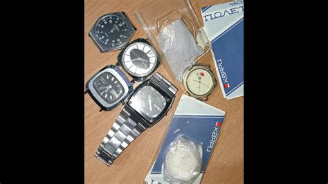 Обзор кварцевых часов из барахолки/Review of quartz watches- 手表概览 ...