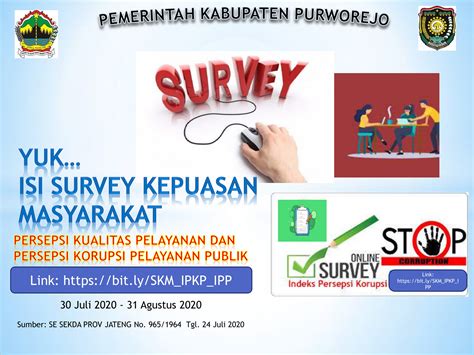 Survey Kepuasan Masyarakat Provinsi Jawa Tengah