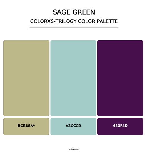 Sage Green Color Palettes