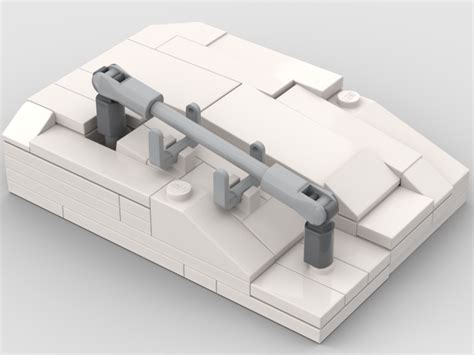 LEGO MOC Micro Beginner Ski Slope with Lift by ecureuils | Rebrickable - Build with LEGO