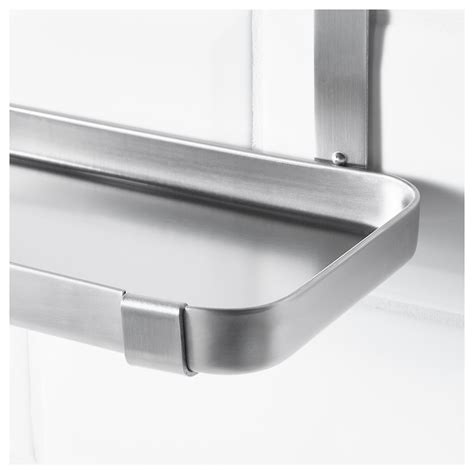 GRUNDTAL Shelf Stainless steel 25x12.5x20 cm - IKEA