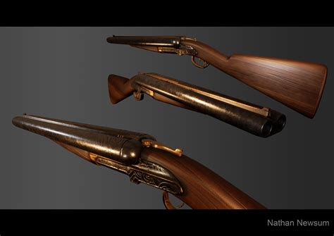 Artstation Double Barrel Shotgun