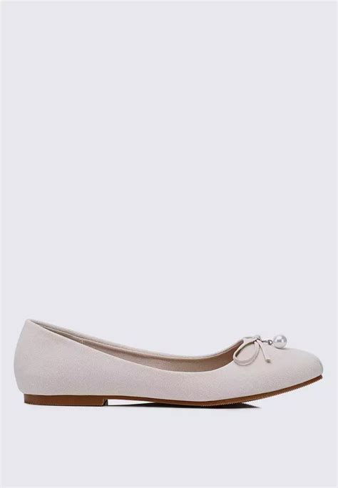 Buy My Ballerine My Ballerine Gem Comfy Ballerina In Nude Online Zalora Malaysia