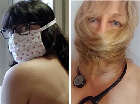 German Doctors Post Nude Photos To Show How Naked They Feel Without Protective Equipment