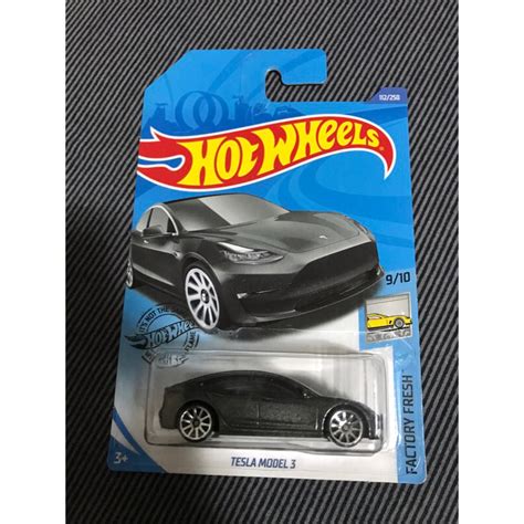 Hot Wheels 風火輪 Tesla Model 蝦皮購物