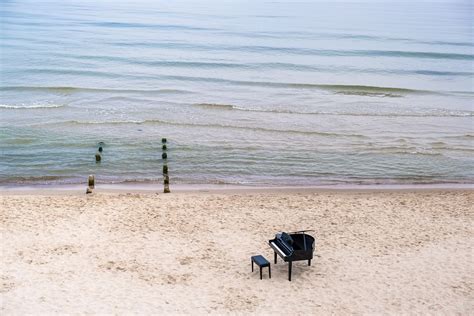 Piano Beach On The - Free photo on Pixabay