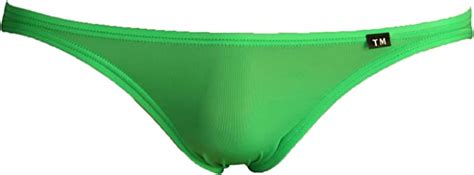 Amazon ティーエムコレクション TM Collection メンズビキニ STRIKESKIN FLAT STYLE BASIC BIKINI M L L グリーン