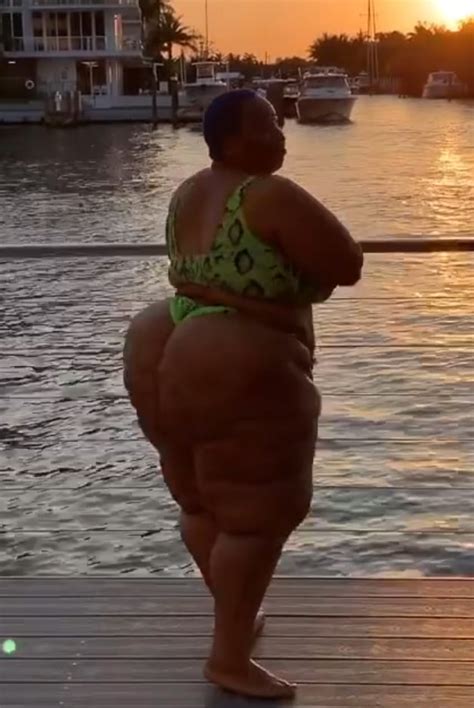 Caught This Big Booty Black Bbw Walking While On Vacatiom Porn Pictures XXX Photos Sex Images