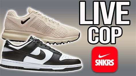 Live Cop Nike Dunk PANDA RESTOCK Stussy Air Max Fossil GS Nike