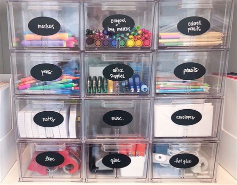 Office Supply Organization Ideas