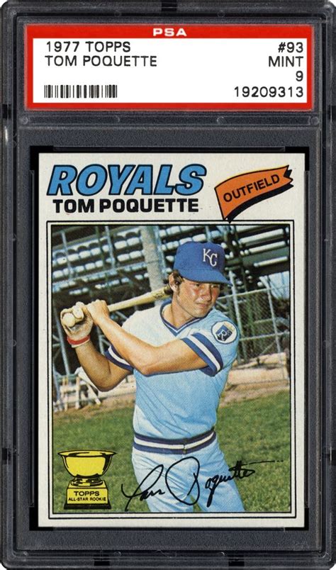 1977 Topps Tom Poquette Psa Cardfacts®